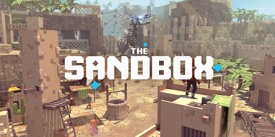 Imagen del metaverso de The Sandbox