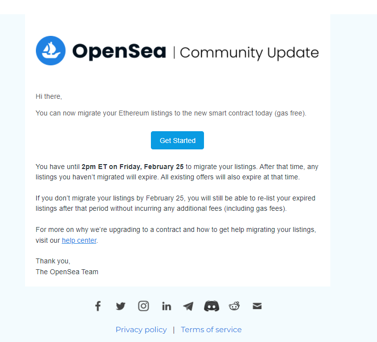 Usuarios de OpenSean sufren ataque de phishing