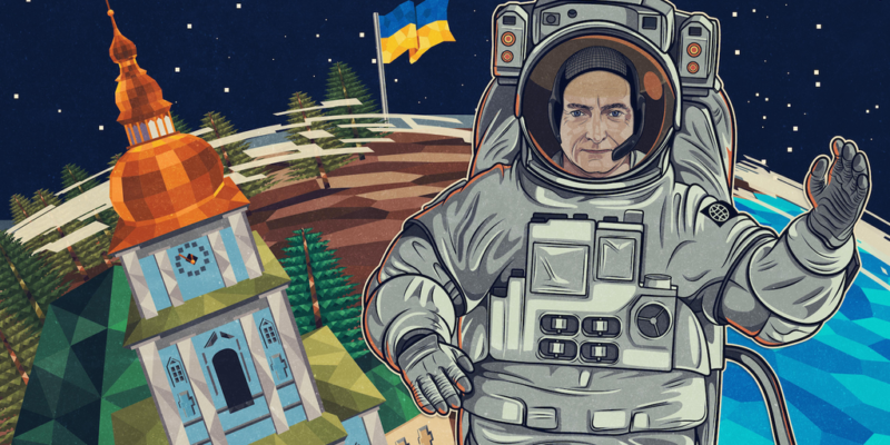 El astronauta Scott Kelly debutó en el mundo NFT para apoyar a Ucrania