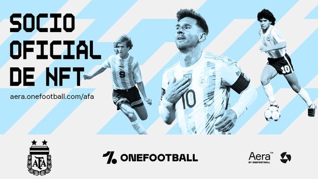 La Selección Argentina lanzó su plataforma de NFT con OneFootball.