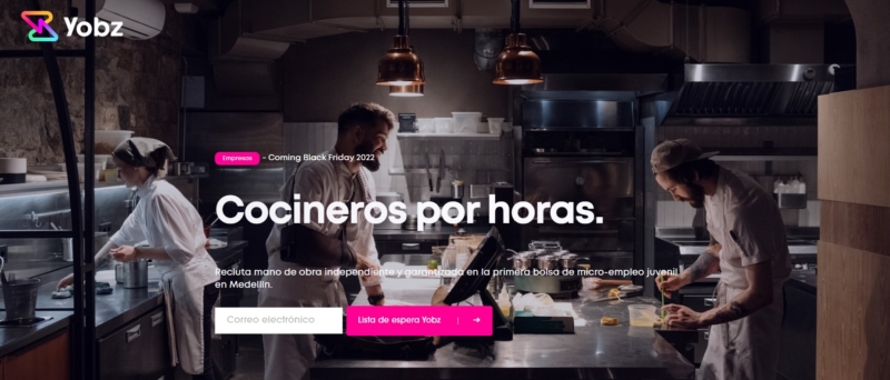 Yobz, una App Web3 de empleo por horas en Medellín