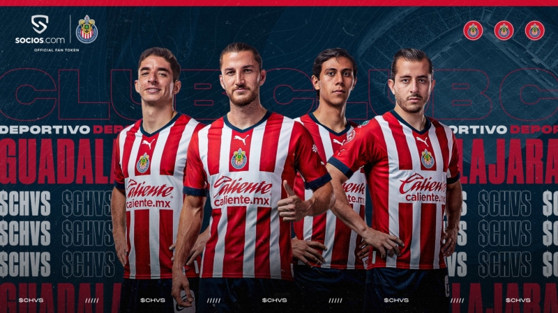 Chivas de México lanza sus fan tokens con Socios.com
