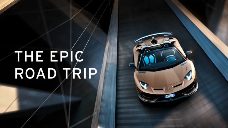 El segundo NFT 'Epic Road Trip' de Lamborghini anuncia sus utilidades de septiembre