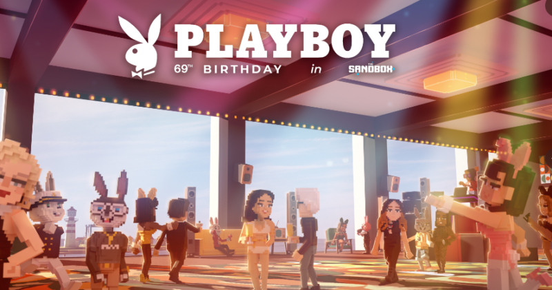 Playboy celebra su 69 cumpleaños en el metaverso The Sandbox
