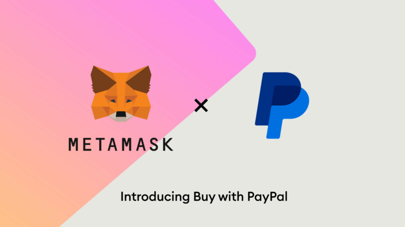 MetaMask y PayPal se asocian para operar con criptomonedas sin interrupciones