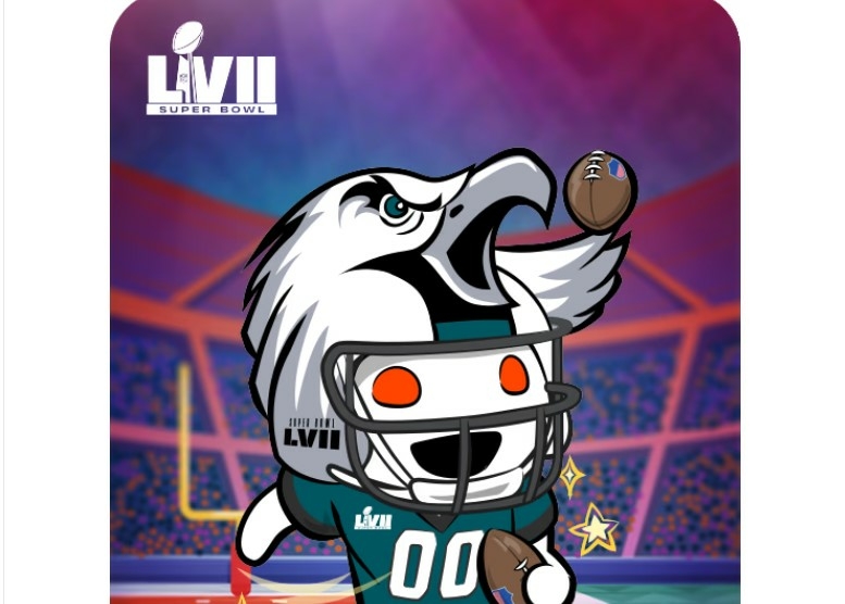 Reddit se asocia con la NFL para lanzar avatares coleccionables del Super Bowl LVII