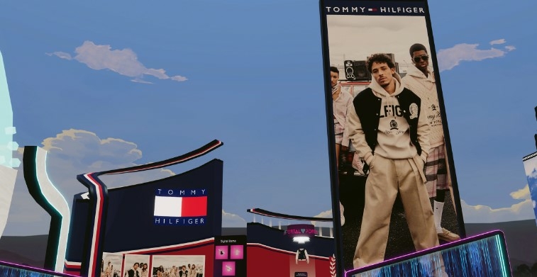Tommy Hilfiger fue la sensación en Decentraland Metaverse Fashion Week 2023