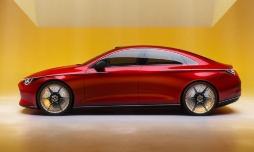 Lanzan el nuevo Mercedes-Benz CLA Concept con una galería de arte NFT